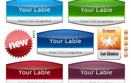 web2.0图标按钮