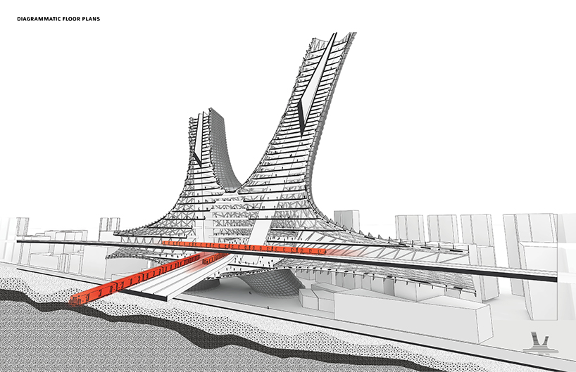 纽约的交通枢纽:城市合金塔(Urban Alloy Tower) 纽约的交通枢纽:城市合金塔