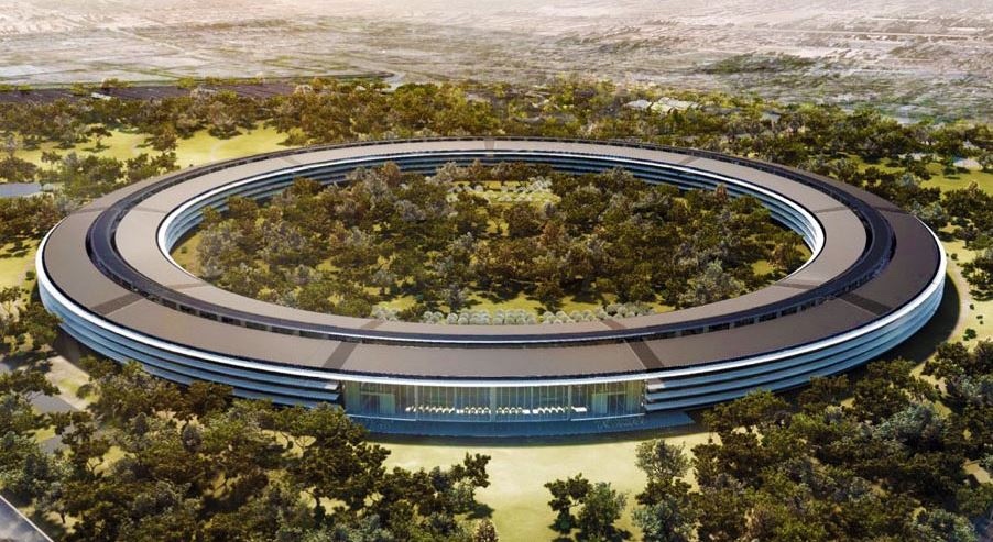 工业建筑苹果新总部设计-Apple Park