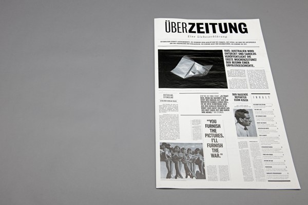 Überzeitung报纸版面设计欣赏 Überzeitung报纸版面设计欣赏