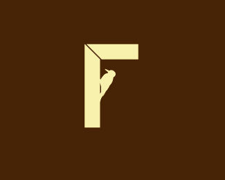 LOGO创意设计_英文字母F