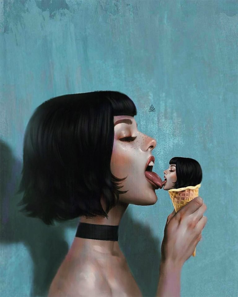 国外优秀设计师设计的精美人物插画作品欣赏