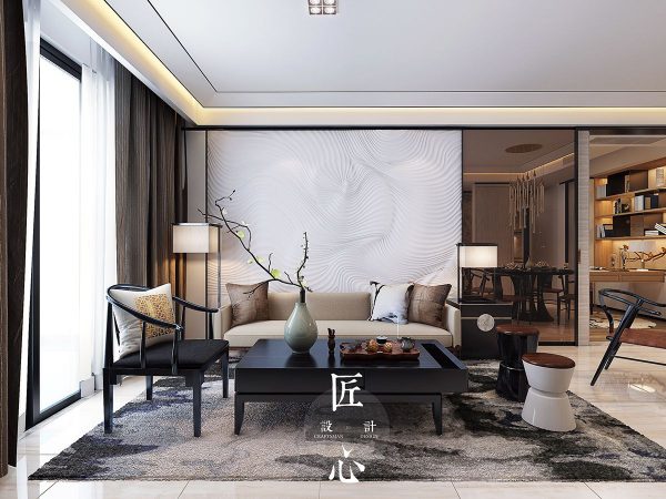 非常大气的家庭中式装修效果图