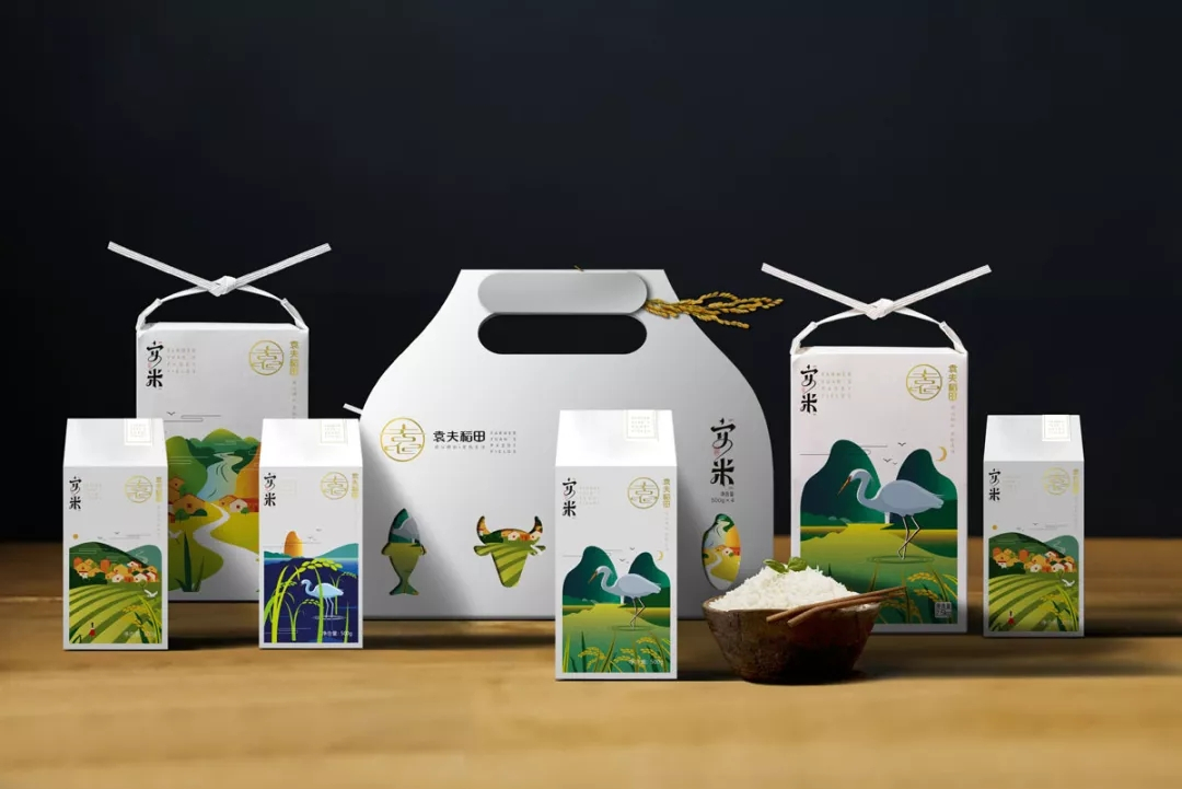 食品包装设计赏析:安米系列包装设计欣赏