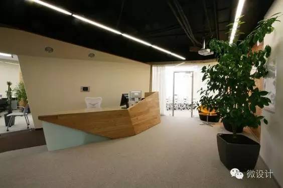 超大胆的接待台设计欣赏