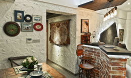 清水墙装修效果图