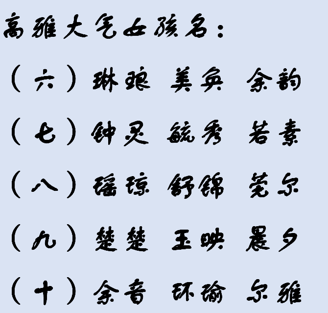 灵动可爱的女宝宝起名大全,大气好听的女宝宝名字大全