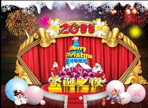 各类圣诞节素材分享，圣诞节贺卡_圣诞节海报_圣诞节礼品包装