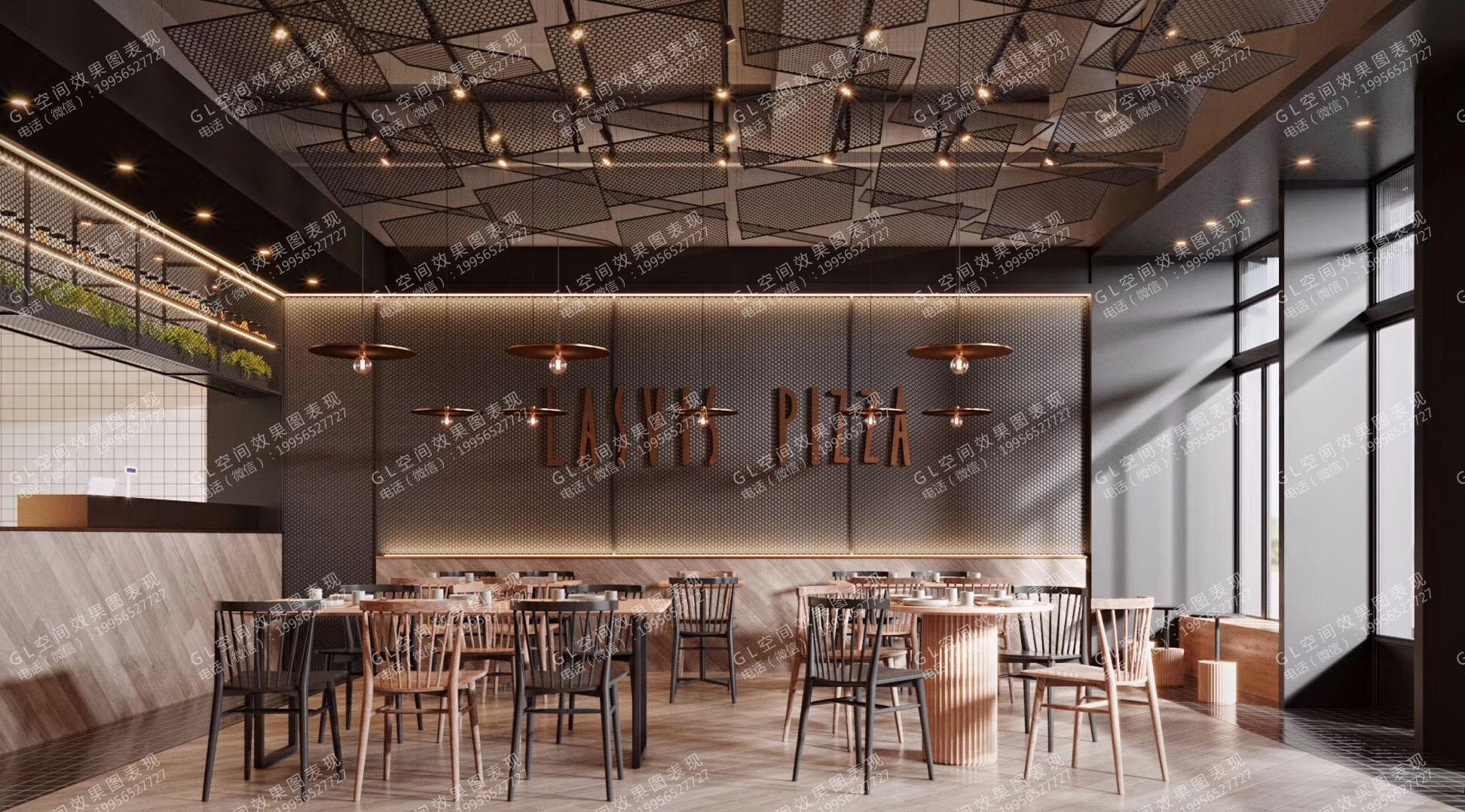 工业风网红餐厅