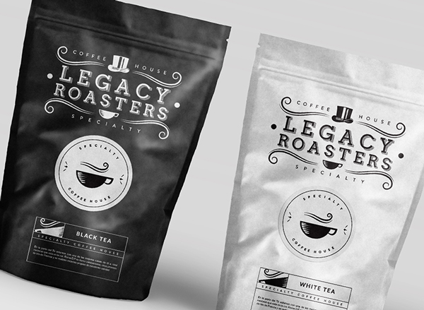 Legacy Roasters咖啡馆品牌视觉形象设计 咖啡馆怎么设计?10款小资情调的咖啡馆设计案例欣赏