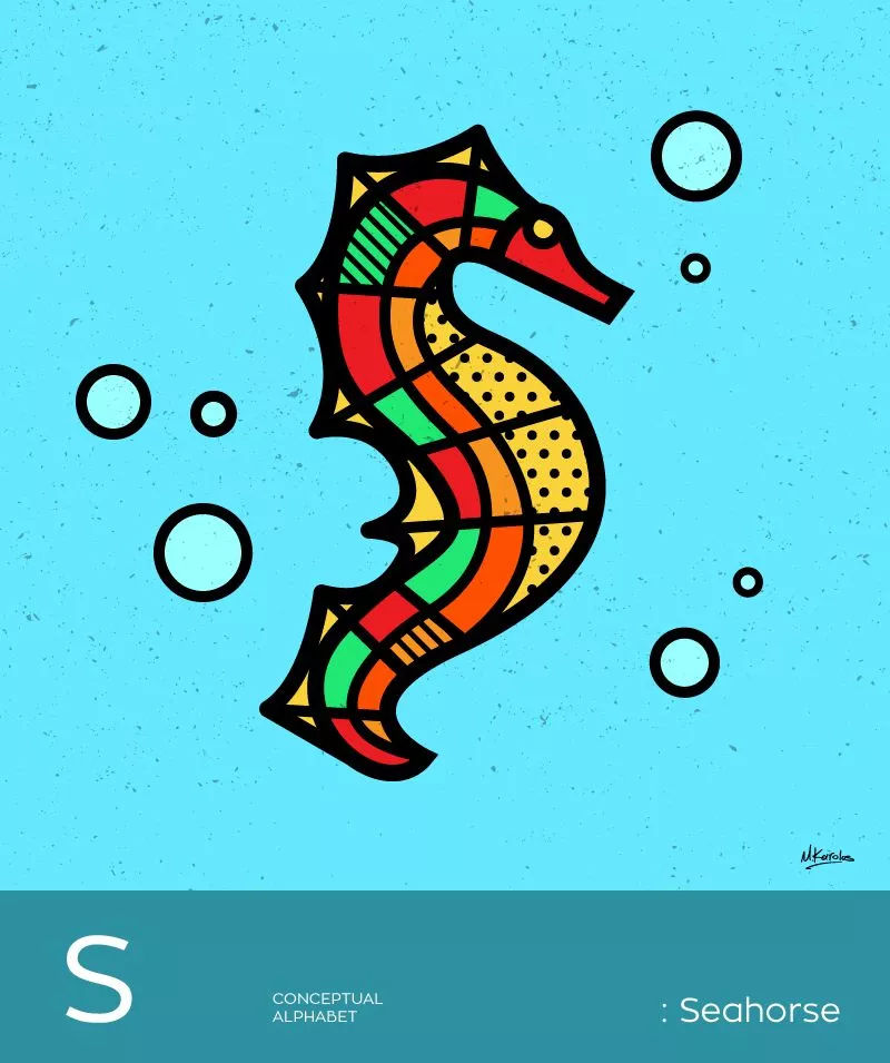 2019国外卡通风格创意字体的插画设计案例欣赏