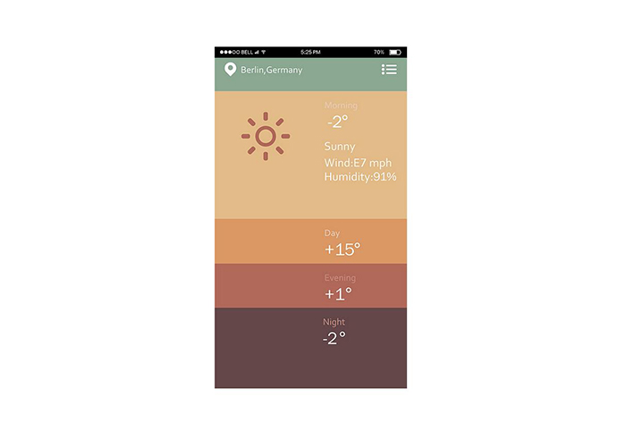 天气预报app软件开发