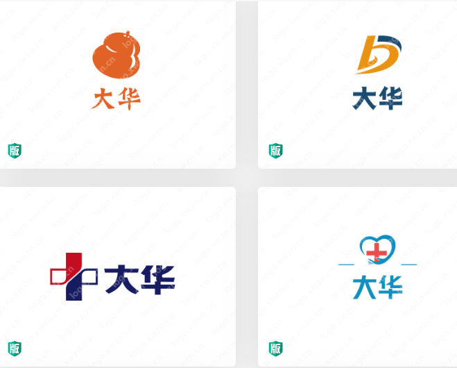 医疗LOGO设计:大华logo赏析