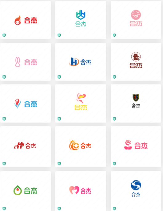 自动化机械设备行业logo设计案例合集：合杰