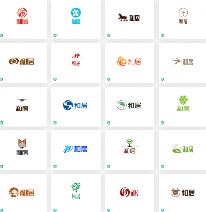 陶瓷类logo设计案例合集：“和居”