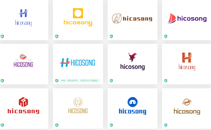 进口板材行业logo设计合集：hicosong 建议收藏