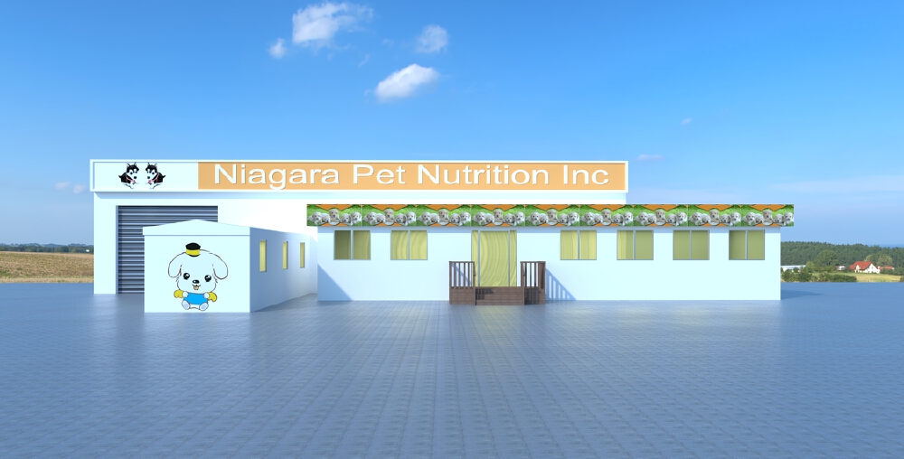 门头设计案例：公司门头设计&外表美化——Niagara Pet Nutrition Inc