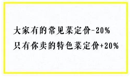 菜单设计的6个实用小技巧,不知不觉帮餐厅多赚钱