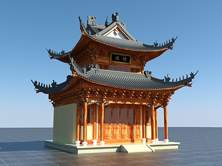 古建-视频-效果图