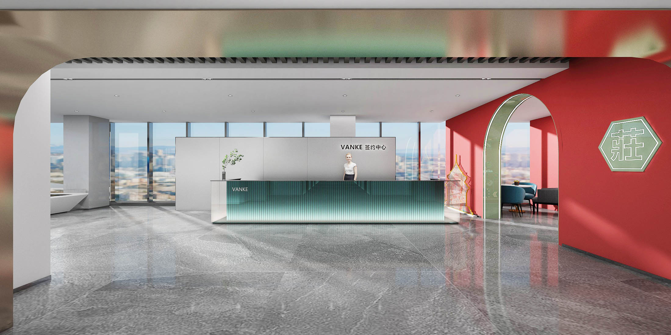 沈阳万科接待厅