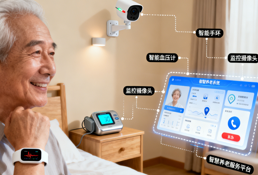 智慧养老如何落地？详解5大安防刚需与3大实施关键