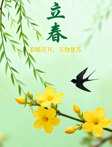 20句立春节气文案分享给你,万物随春醒,美好皆可期~