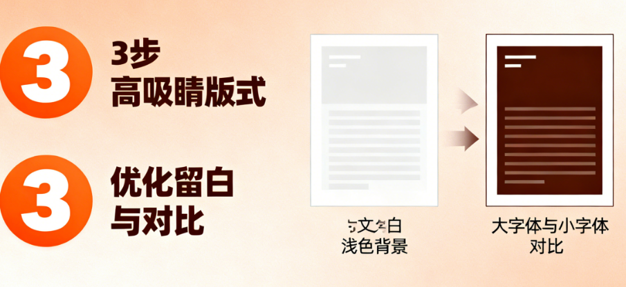 排版别再“打乱仗”!3步打造高吸睛版式,让设计小白也能秒变高手