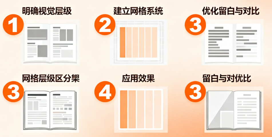 排版别再“打乱仗”!3步打造高吸睛版式,让设计小白也能秒变高手