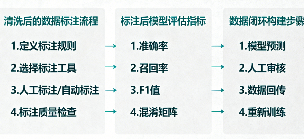 清洗后的数据如何标注？标注后的模型如何评估？构建数据闭环全解析