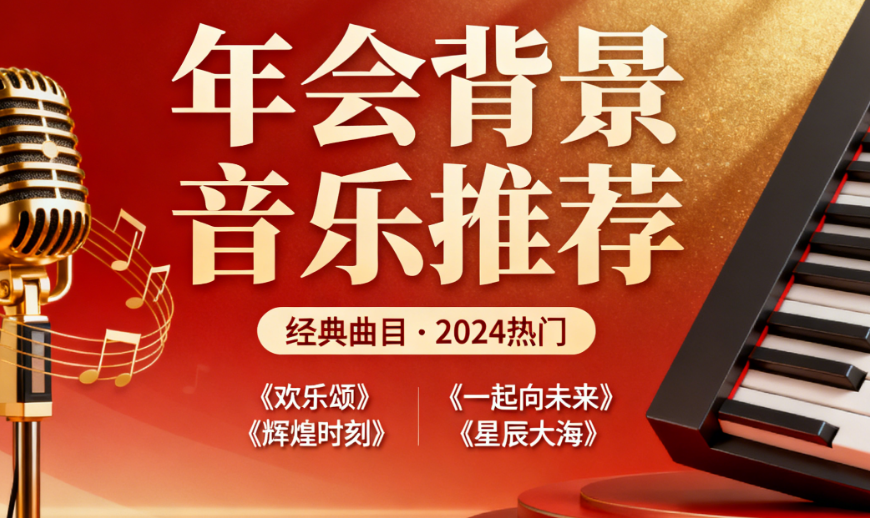 年会背景音乐全攻略:4个核心环节的选曲逻辑与3个必备的应急备案