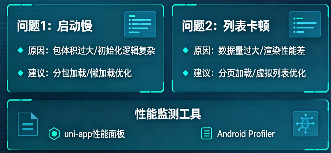 Uniapp安卓应用启动慢、列表卡？深入V8引擎与原生渲染的6级性能调优