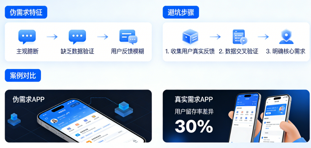 别让“我觉得”害了你：APP定位的第一步，先避开伪需求