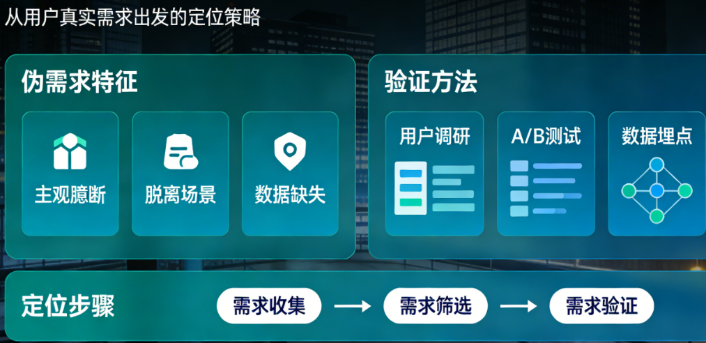 别让“我觉得”害了你：APP定位的第一步，先避开伪需求