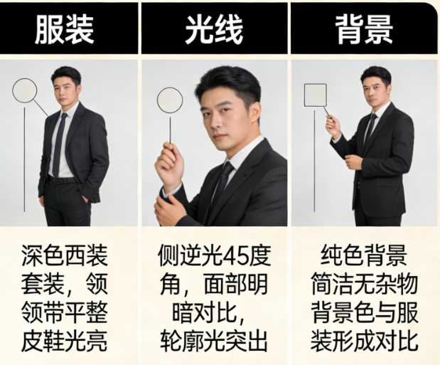 不同风格的领导怎么拍出不同感觉?从气场型、亲和型到学者型的分人像拍摄指南