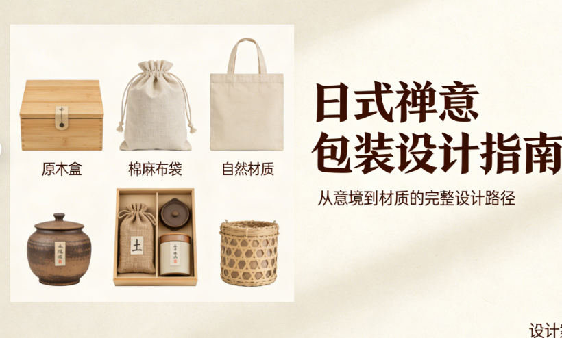 日式禅意包装别只抄元素!从意境营造到材质选择的完整设计指南