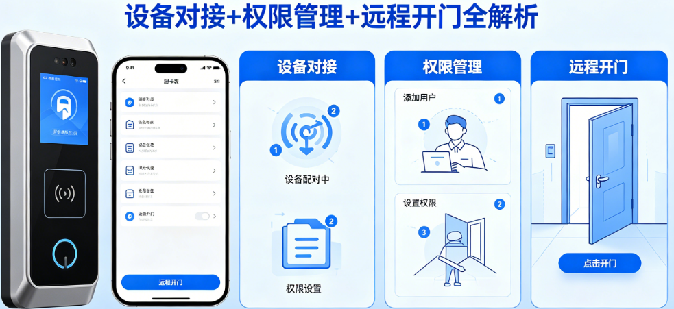 彻底掌握智能门禁联动小程序开发!设备对接+权限管理+远程开门全解析