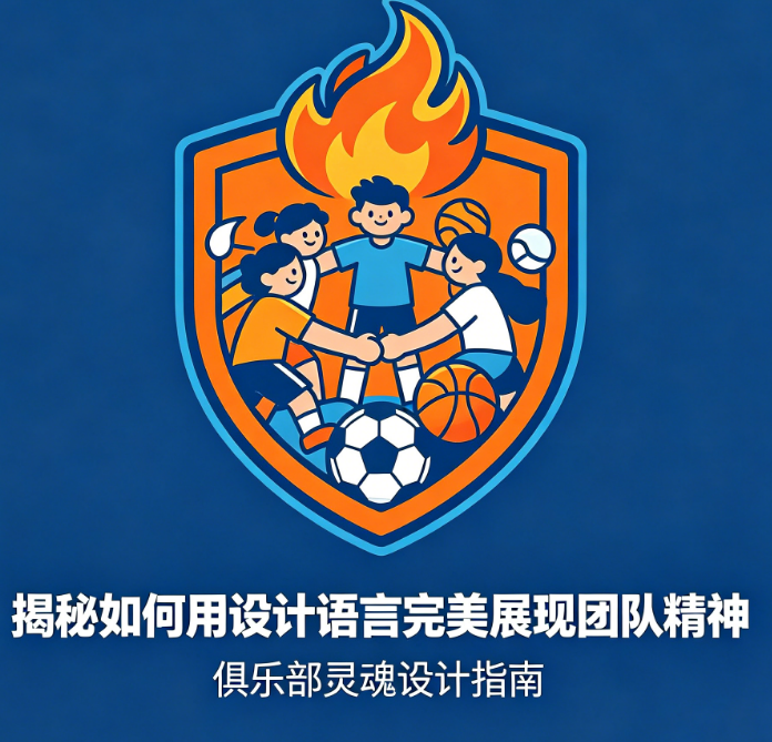 俱乐部logo没灵魂?揭秘如何用设计语言完美展现团队精神