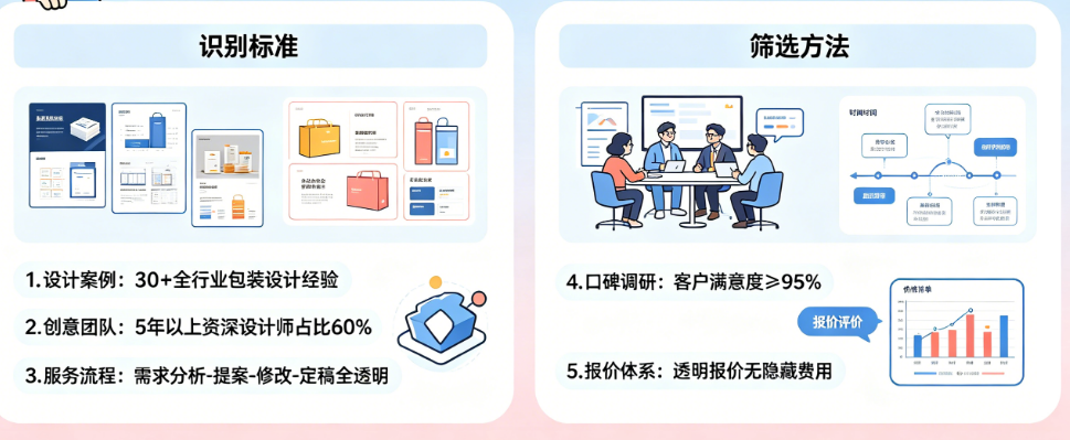 找包装设计公司总踩坑?揭秘出色设计公司的5个识别标准与筛选方法