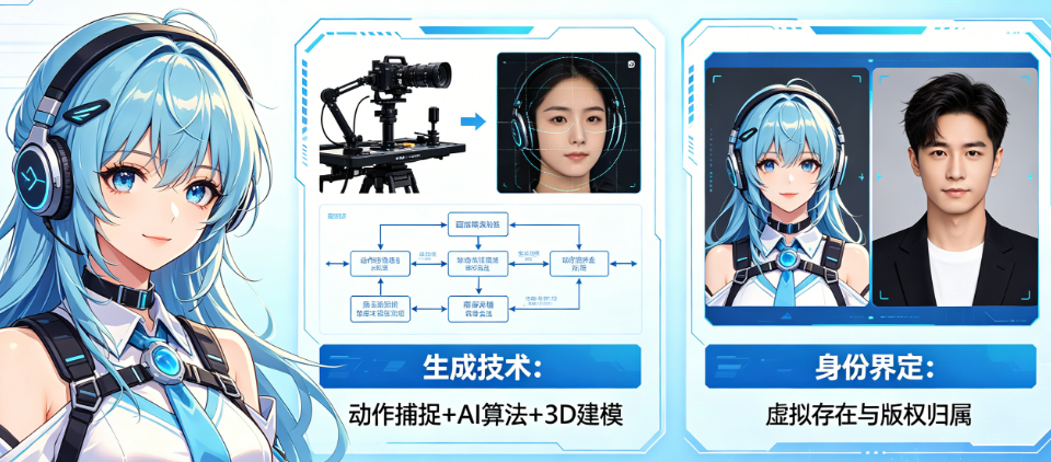 AI仿真人短剧里的人是真的假的?揭秘虚拟演员的生成技术与身份界定