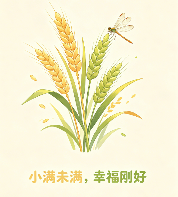 二十四节气 | 小满 简短祝福语文案,句句暖心至极!