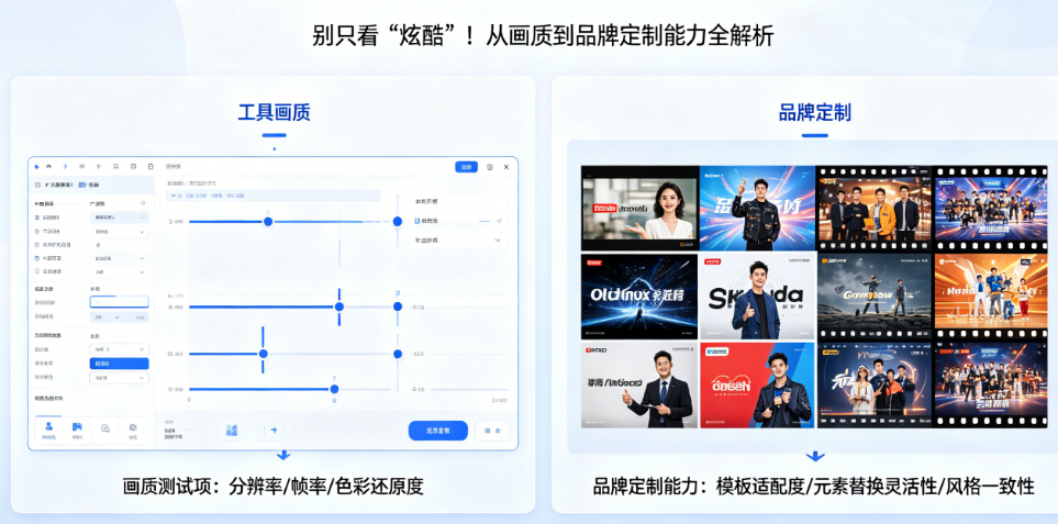AI宣传片工具别只看“炫酷”!从画质到品牌定制能力的完整效果评测指南
