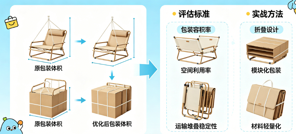 吊椅仓储费太贵?揭秘包装体积效率的评估标准与空间节省实战方法