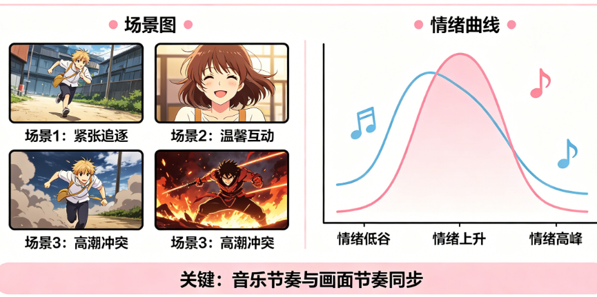 BGM的情绪曲线:如何让音乐跟着你的视频一起“呼吸”?