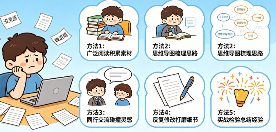 写不动、没灵感、被退稿?揭秘文案策划突破瓶颈的5大核心方法