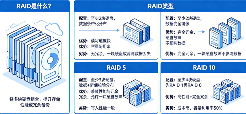 服务器硬件RAID完全指南：从入门到实战配置