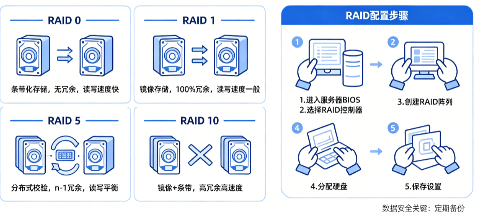 服务器硬件RAID完全指南：从入门到实战配置