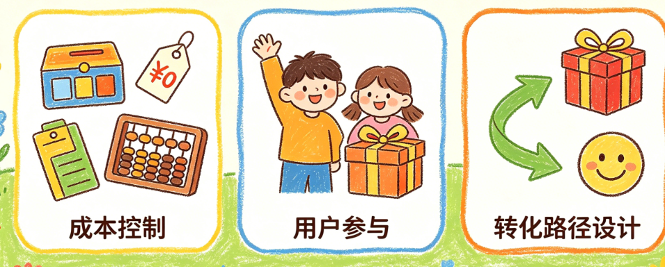 免费送活动怎么策划才能不亏钱?成本控制、用户参与、转化路径如何设计?