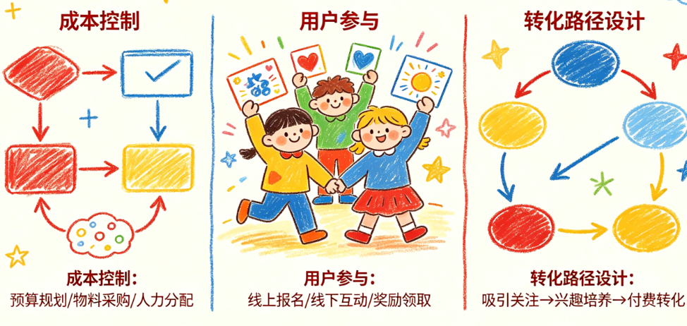 免费送活动怎么策划才能不亏钱?成本控制、用户参与、转化路径如何设计?