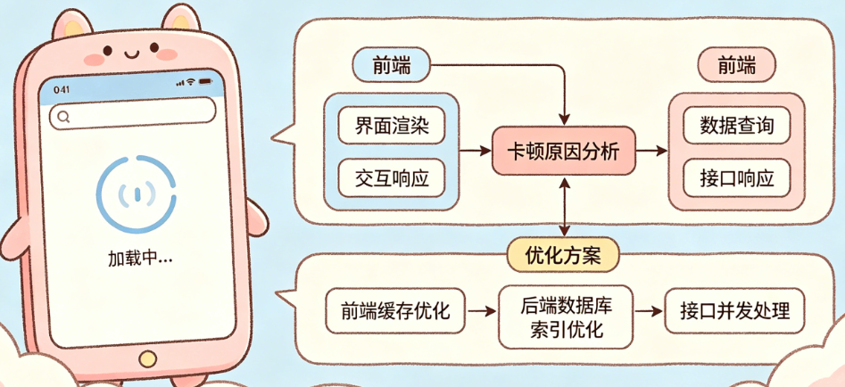 题库应用卡顿、刷题体验差?揭秘前后端核心逻辑与优化方案