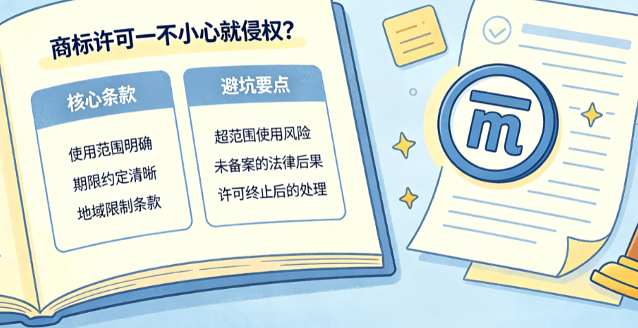 商标许可一不小心就侵权?揭秘使用范围界定的核心条款与避坑要点